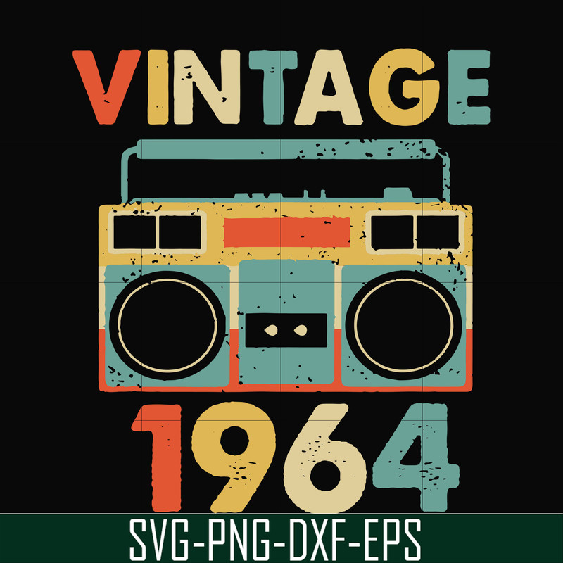 NBD0006-Vintage November 1964 svg, png, dxf, eps digital file NBD0006.jpg