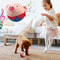 Interactive Plush SelfMoving Bouncing Dog Toy Squeaky BiteResistant For Small Medium Dogs 2
