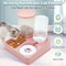 Automatic Cat Feeder and Water Dispenser Set