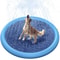 Summer Pet Swimming Pool Inflatable Water Sprinkler Pad Play Cooling Mat For Dogs 4
