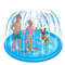 Summer Pet Swimming Pool Inflatable Water Sprinkler Pad Play Cooling Mat For Dogs 1