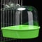 Parrot Bath Box Parakeet Shower Caged Hanging Bird Bath For Canaries Budgerigars And Pet Birds 1