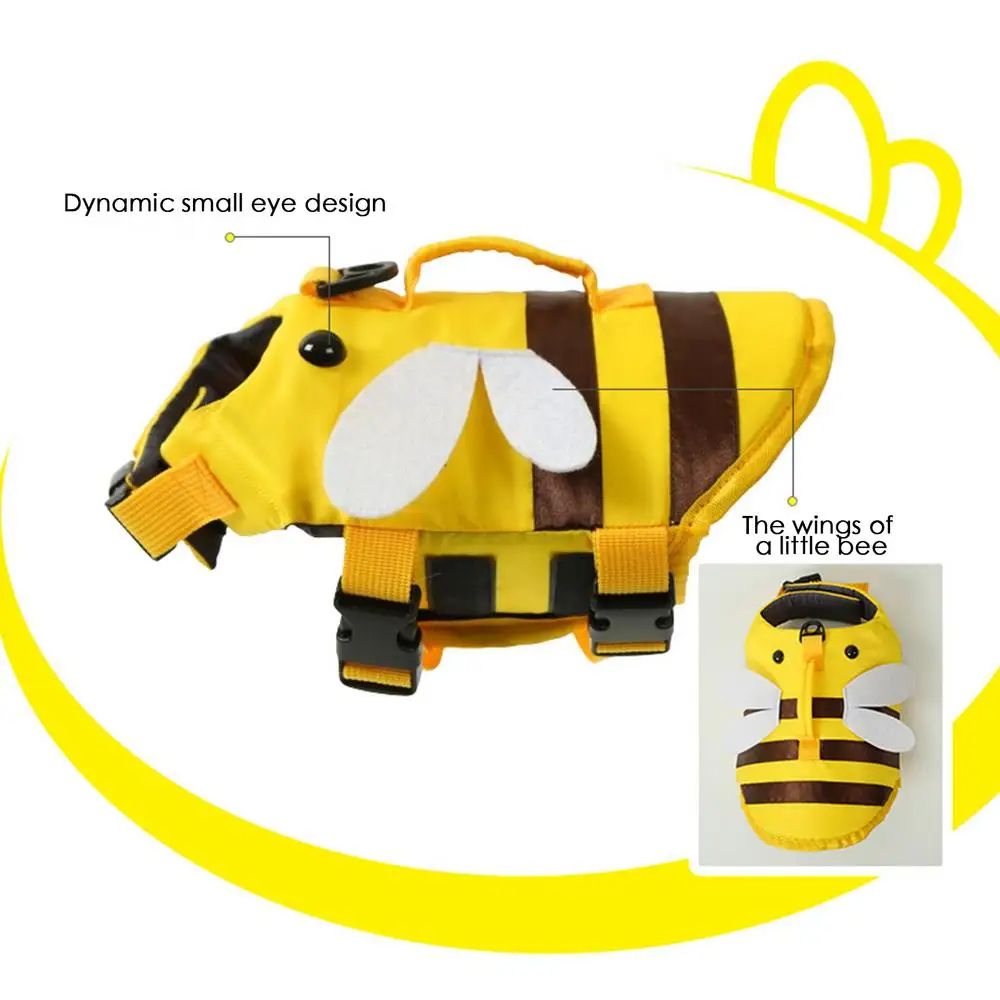 Adjustable Dog Life Vest With Handle Ripstop Waterproof Dog Swimsuit For Safe Boating Swimming 10