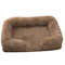 Dog Plush Pet Bed With Winter Thickened Pad And Removable Sleeping Sofa Pad 14