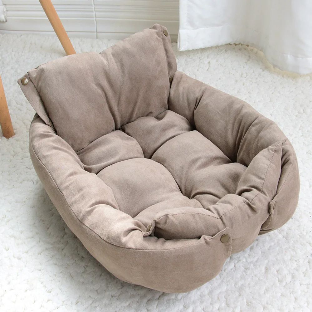 Multifunction Dog Bed Mat 3in1 Sofa Nest Cushion For Cats Dogs 7