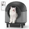 SelfCleaning Automatic Cat Litter Box Toilet For Cats Smart Cat Travel Toilet With App Control  Tra 7