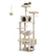 Indoor Cat Tower Large Cat Tree With Sisal Scratching Posts Spacious Hammock Padded Perches And Mul 6