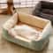 Plush CD-ROM Cat Bed for Cats, Pet Products Cushions Kitten Goods, All Houses Supplies Accessory Basket Bed
