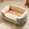 Plush CD-ROM Cat Bed for Cats, Pet Products Cushions Kitten Goods, All Houses Supplies Accessory Basket Bed