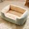 Plush CD-ROM Cat Bed for Cats, Pet Products Cushions Kitten Goods, All Houses Supplies Accessory Basket Bed