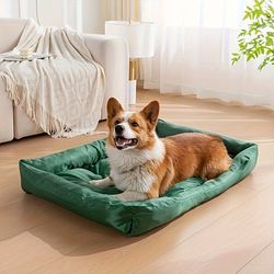 premium dog bed for large dogs, orthopedic pet supplies, soft cushion beds for puppies, cats, medium to big bedding