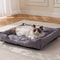Premium Dog Bed for Large Dogs, Orthopedic Pet Supplies, Soft Cushion Beds for Puppies, Cats, Medium to Big Bedding