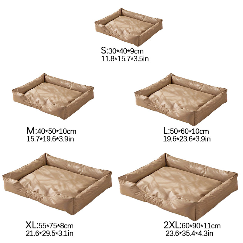 Premium Dog Bed for Large Dogs, Orthopedic Pet Supplies, Soft Cushion Beds for Puppies, Cats, Medium to Big Bedding