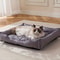 Premium Dog Bed for Large Dogs, Orthopedic Pet Supplies, Soft Cushion Beds for Puppies, Cats, Medium to Big Bedding