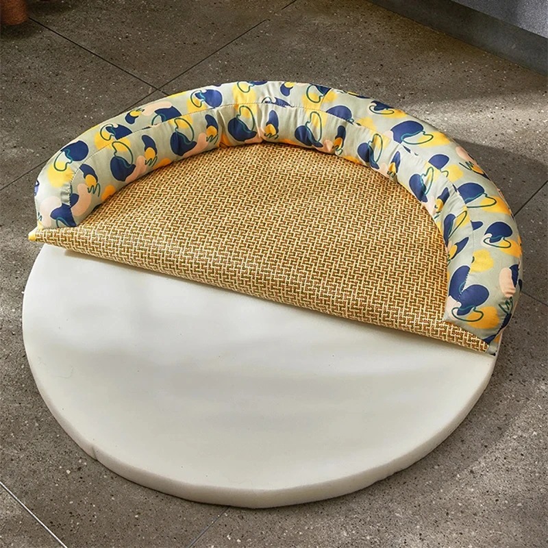 Dog Mat Cooling Bed Bedding For Dogs Big Cushion Beds Cats Fluffy Pet Supplies Accessories Puppy So 2