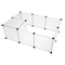 Portable Pet Playpen Large Plastic Yard Fence Puppy Kennel Crate Rabbit Guinea Pig Cage Small Anima 2