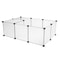 Portable Pet Playpen Large Plastic Yard Fence Puppy Kennel Crate Rabbit Guinea Pig Cage Small Anima 4