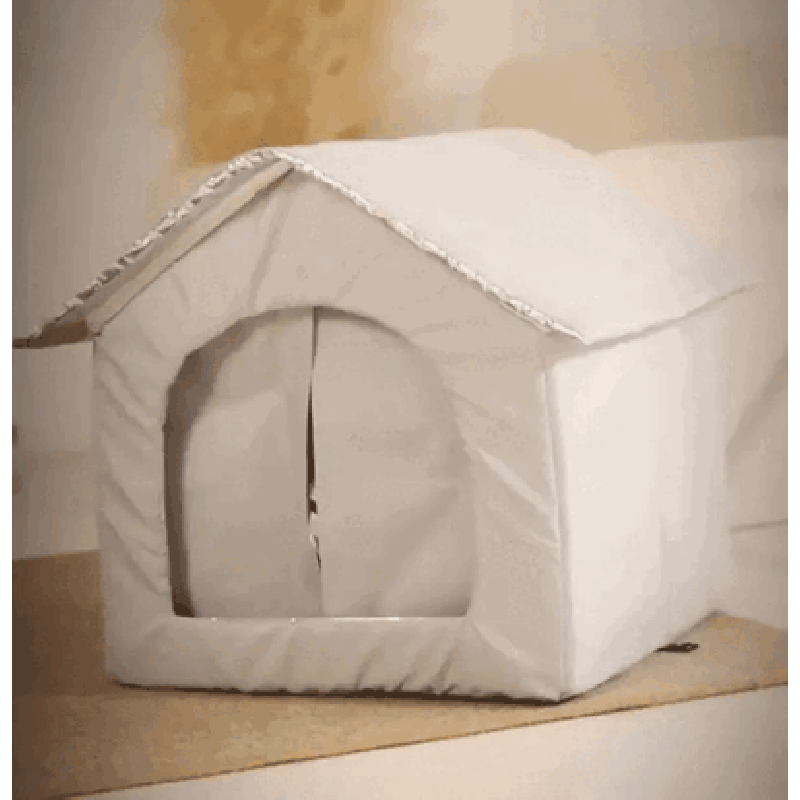 Waterproof Outdoor Cat House Feral Cat Shelter With Cold Resistance 6
