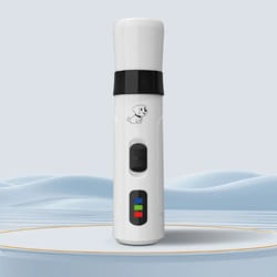 rechargeable painless pet nail grinder, electric grooming tool for dogs cats, quiet operation, gentle nail trimmer