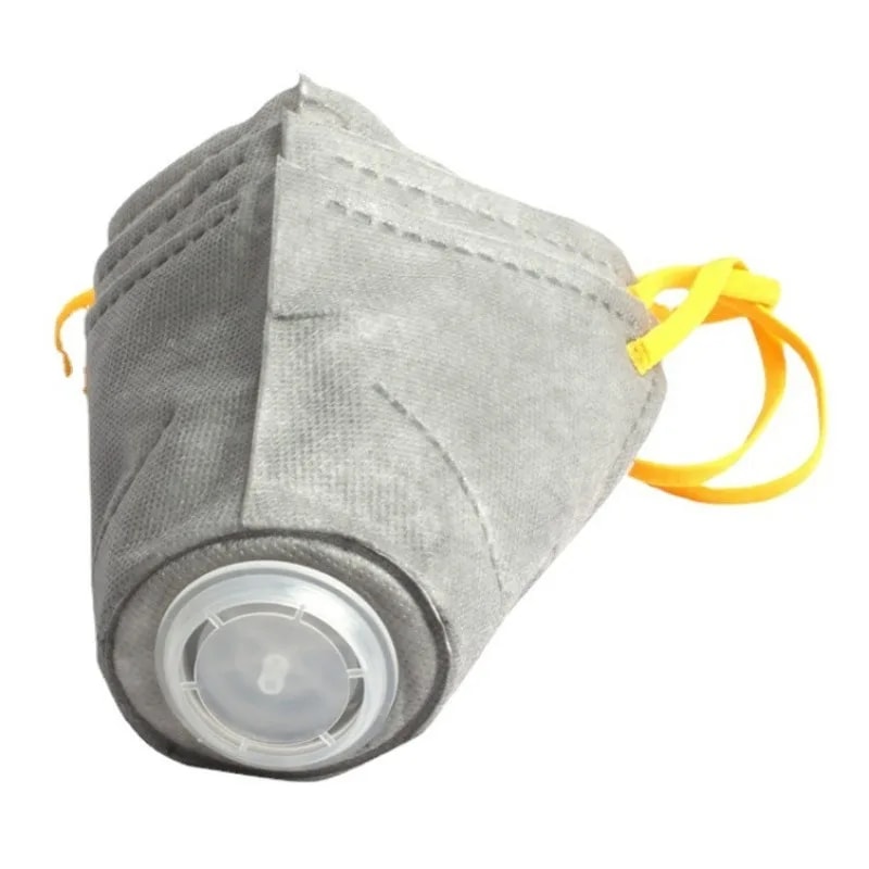 Antifog Haze Pet Dog Mask Outdoor Gray 4 Layers Mouth Cover Mask Anti Dust Gas Pollution Filter Dog