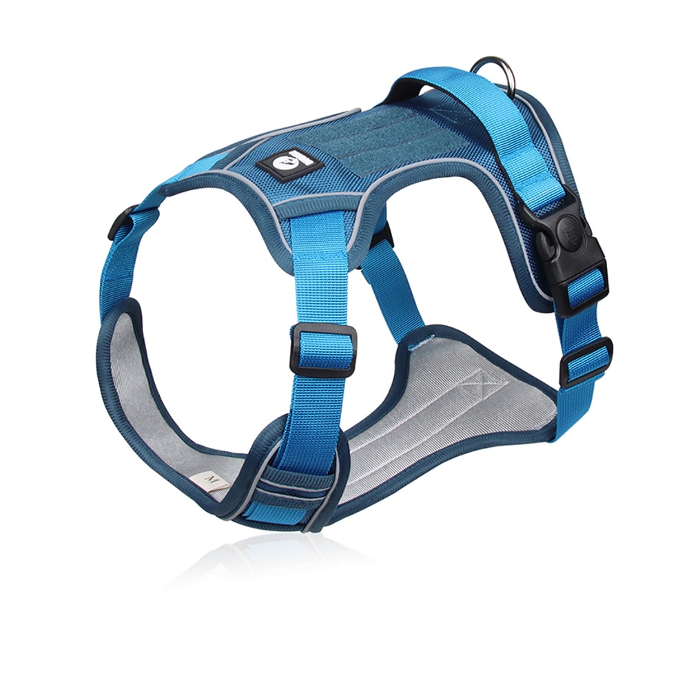 Reflective Adjustable Dog Harness For Walk Durable Oxford Training Vest Dog Labrador Army Cloth Com 6