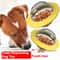 Chew Proof Flying Saucer Dog Toy Unbreakable UFO Treat Dispenser Wobble Ball Food Feeder For Powerf