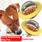 Chew Proof Flying Saucer Dog Toy Unbreakable UFO Treat Dispenser Wobble Ball Food Feeder For Powerf