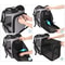 Breathable Pet Cat Carrier Backpack Foldable Pet Carrier Transport Travel Bag Expandable Capacity C 3