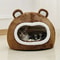 Funny Cat Bed Warm Pet House Soft Long Plush Kitten Lounger Cushion Small Dogs Tent Cave Beds For C 3