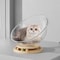 AllSeason Universal Capsule Removable Cat Bed Clear Cat House Cover Comfortable Sleeping Nest For K 2