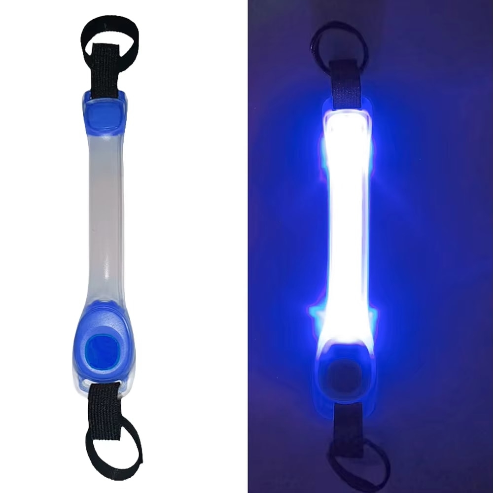 LED Flashing Night Running Pet Dog Safety Harness Collar Waterproof MultiColor Pendant For Outdoor