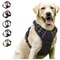 Reflective No Pull Dog Harness Front Clip For Large Dogs Heavy Duty Easy Control Handle 0