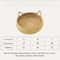 HandWoven Rattan Cat Nest Removable Warm Pad For All Seasons Washable Winter Pet Supplies 4