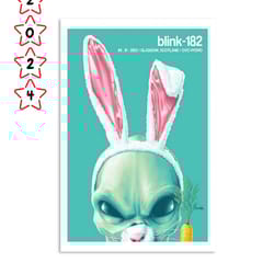 blink-182 ovo hydro glasgow scotland september 1 2023 poster