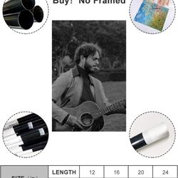 post malone guitar art poster: vibrant wall decor for a stylish bedroom