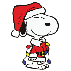 snoopy christmas svg files for silhouette files for cricut svg eps png, snoopy santa svg, snoopy christmas gift