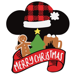mickey mouse santa merry christmas svg, disney christmas svg, disney mickey svg, minnie mouse head svg, digital download