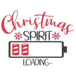 christmas spirit loading svg, christmas svg, funny cute svg, holidays svg, christmas svg designs, digital download