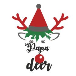 papa deer svg, reindeer family svg, reindeer face svg, family christmas svg, christmas deer svg, reindeer clipart