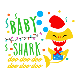 baby shark christmas svg, cute christmas shark svg, shark family svg, shark christmas svg, digital download