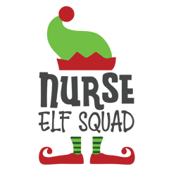 nurse elf squad svg, christmas elf svg, christmas nurse svg, holidays nurse svg, christmas svg, digital download
