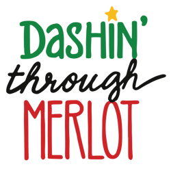 dashin' through merlot svg, christmas wine svg, holidays svg, christmas svg designs, digital download