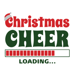 christmas cheer loading svg, christmas svg, holidays svg, christmas svg designs, digital download