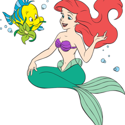 ariel svg, ariel clipart, little mermaid svg, princess ariel svg, disney svg, mermaid clipart, digital download
