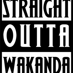 straight outta wakanda svg, marvel black panther svg, black panther silhouette, black panther png, superheroes svg