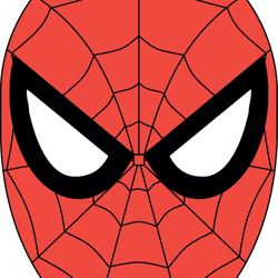 spiderman svg, spiderman face svg, spiderman clipart, spiderman shirt clip art, cute spiderman face, spiderman digital