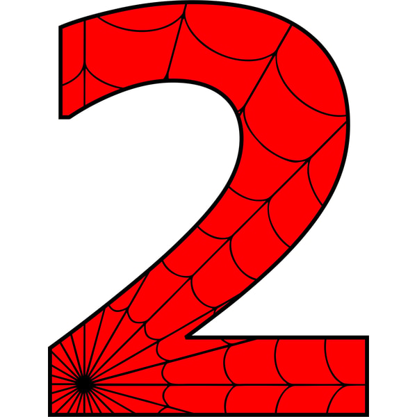 Marvel Numbers 2 Spiderman number 2 Svg, Spiderman Shirt Svg, Superhero Svg, | Inspire ...