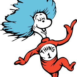 thing 1 svg, dr seuss svg, dr seuss clipart, dr seuss hat svg, cat in the hat svg, dr seuss teacher svg, png