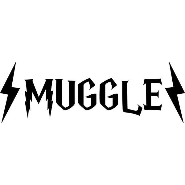 Muggle Magic Sign Muggle logo Svg, Harry Potter Svg, Harry Potter Clipart, Hog - Inspire ...