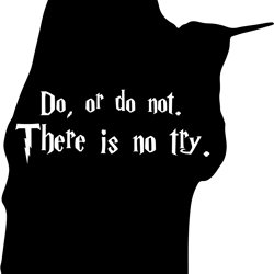do or do not there is no try svg, harry potter svg, harry potter clipart, hogwarts svg, harry potter magic svg